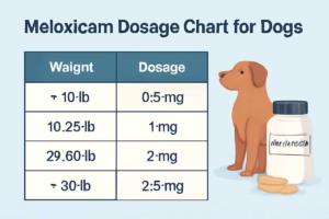 Meloxicam Dosage Chart for Dogs