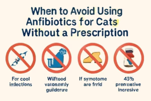 When to Avoid Using Antibiotics for Cats Without a Prescription