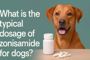 What is the typical dosage of zonisamide for dogs