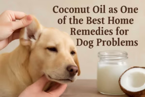 Coconut Oil as One of the Best Home Remedies for Dog Ear Problems