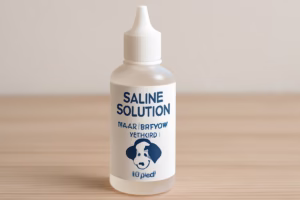 Saline Solution for Cleaning Dog Ears